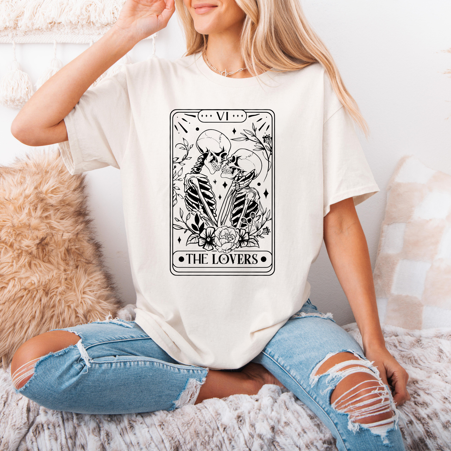 The Lovers Tarot Card Shirt, Valentines Day Shirt, Tarot Card T-shirt