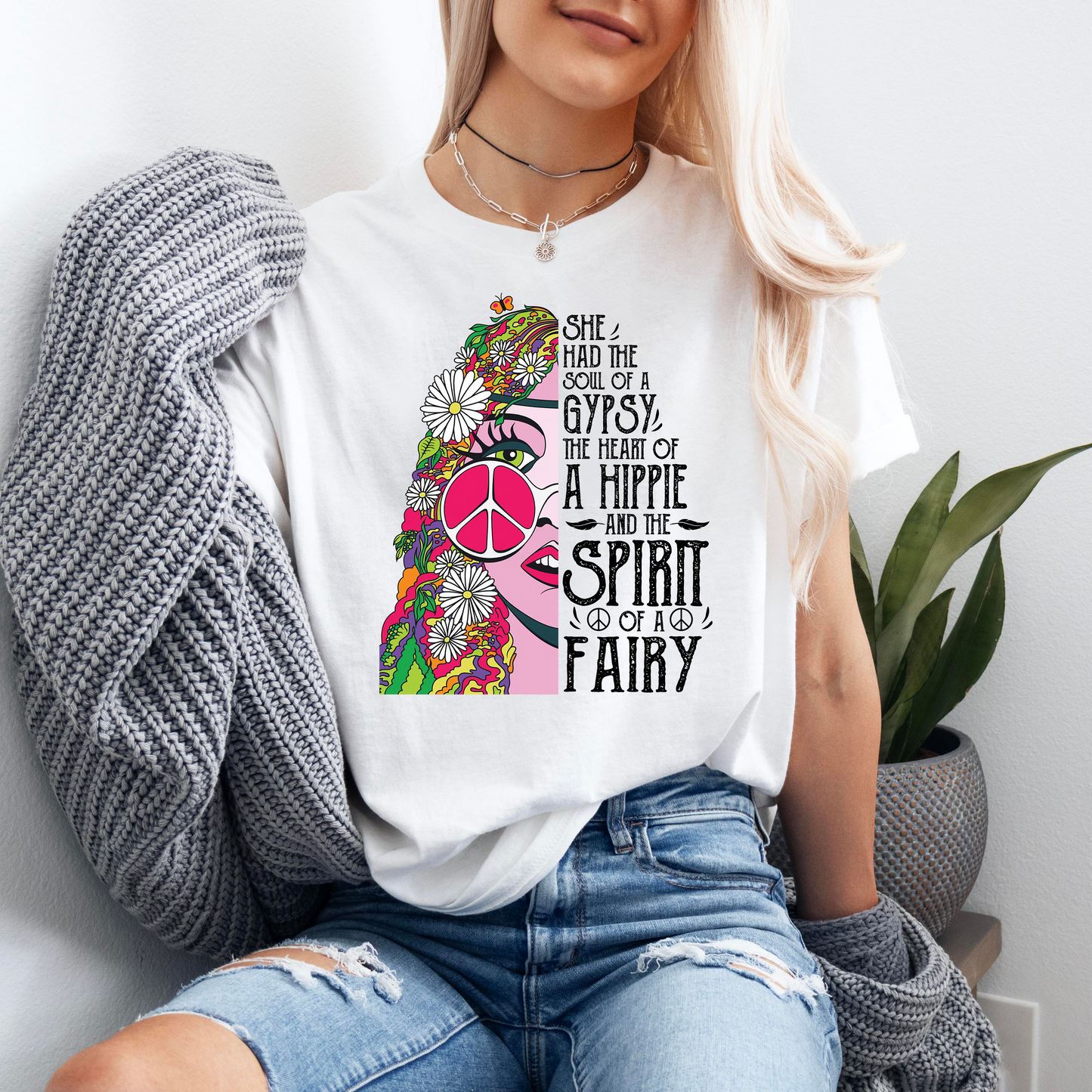 She Had The Soul Of A Gypsy Shirt, Positive Sayings T-shirt