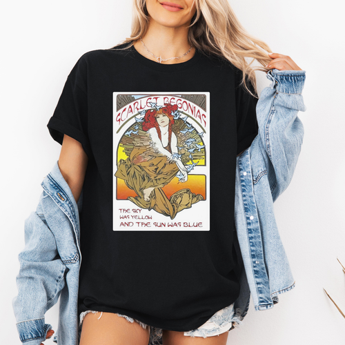 Scarlet Begonias T shirt, Shakedown Street Lot Shirt