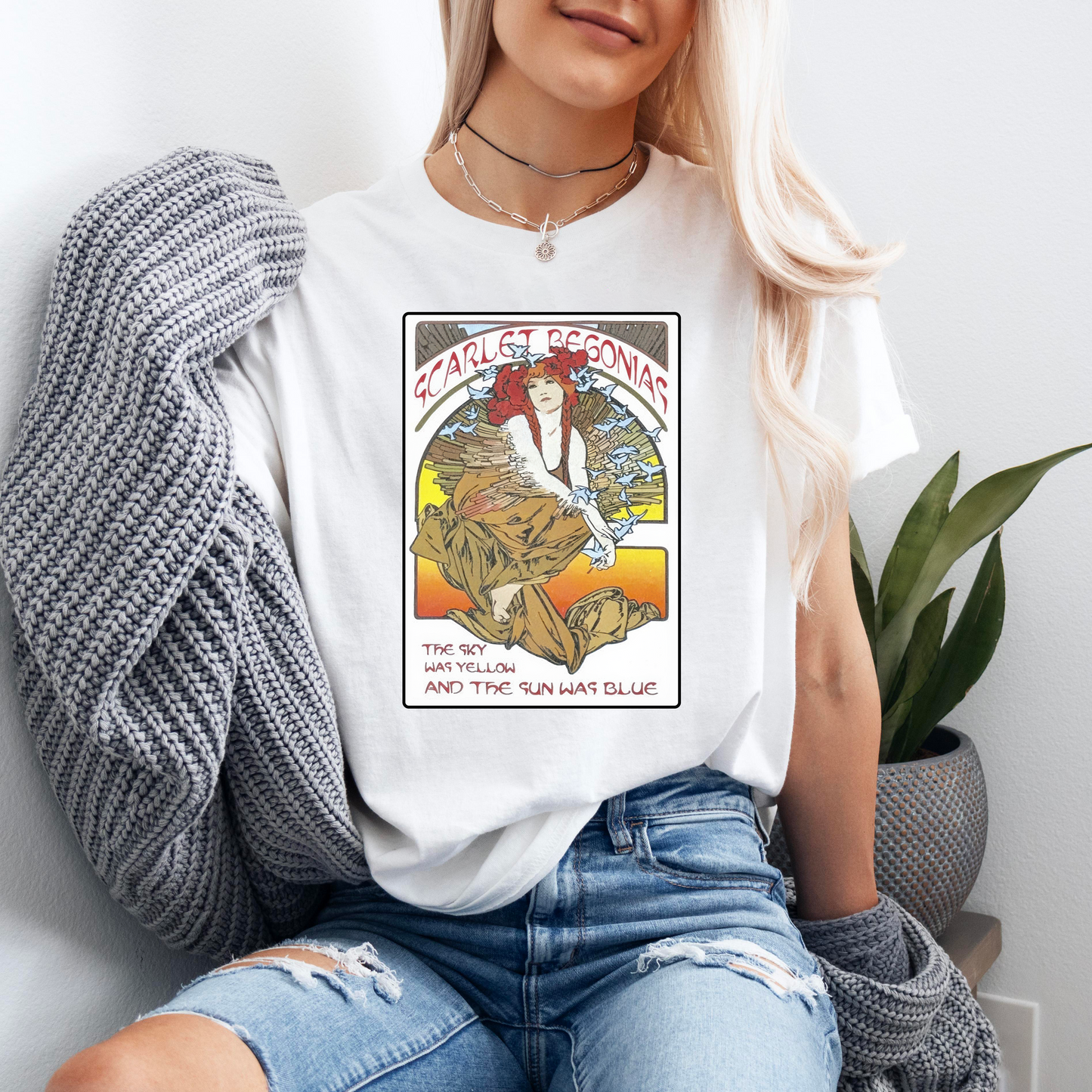 Scarlet Begonias T shirt, Shakedown Street Lot Shirt