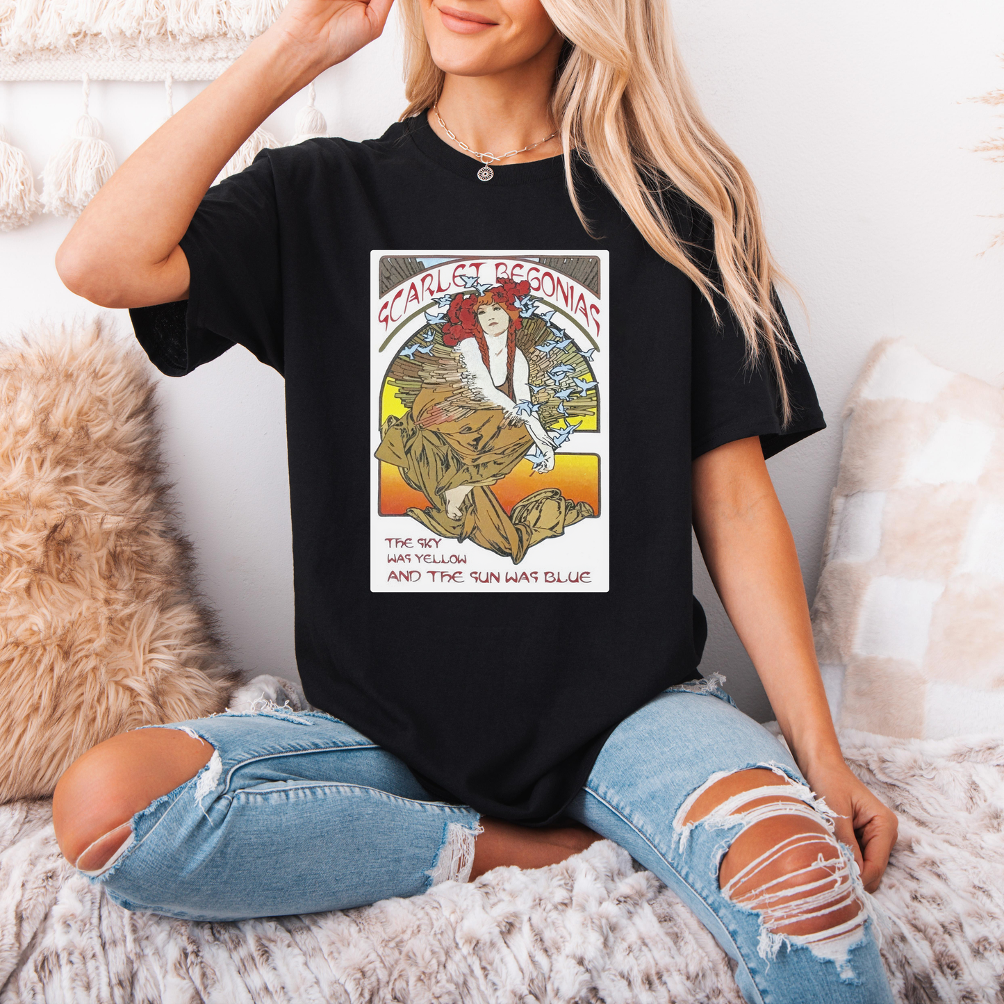 Scarlet Begonias T shirt, Shakedown Street Lot Shirt