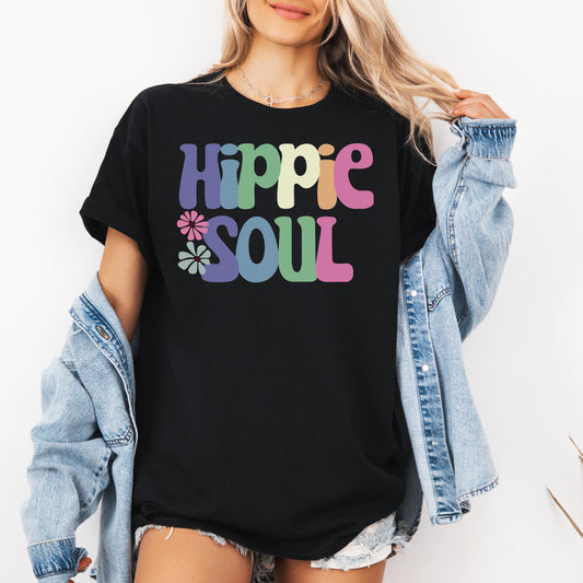 Hippie Soul T Shirts For Women Trendy Gifts For Teenage Girl